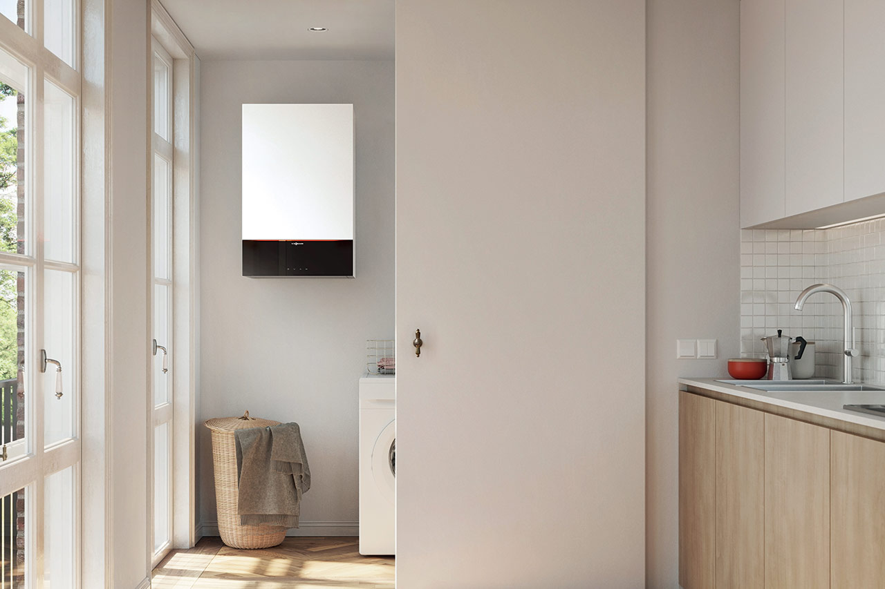 Exemple de chaudière murale Viessmann ; intervention Lucas Therm toutes marques
